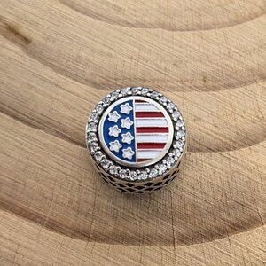 Pandora PEDDLER'S PENNSYLVANIA USA VILLAGE Charm, S925 Silver Jewelry